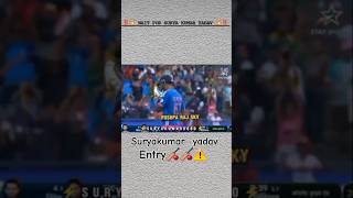 Suryakumar yadav entry 🏏🏏⚠️ #suryakumaryadav#suryakumar #shorts #pushpa#pushpa2 #viralvideo#trending