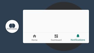 Bottom Navigation View Android Studio Java Tutorial