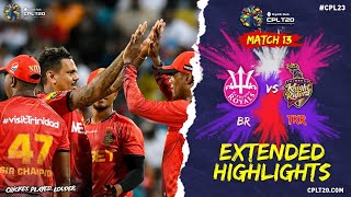 Trinbago Knight Riders Claim the Largest Win in CPL History vs Barbados Royals! | CPL 2023