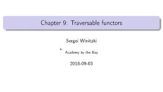 Summary for: Functional programming, Chapter 9