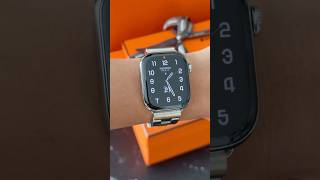 Apple Watch Hermés Series 10 with Satiné Grand H strap 🔥