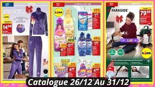 catalogue LIDL du 26 décembre 2024 ✅ Arrivage bricolage PARKSIDE 🛠 Promos SILVERCREST 🔥