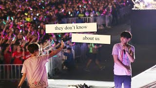 chanbaek ➵ they don't know about us