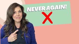 Five Things I REFUSE to do as a Teacher