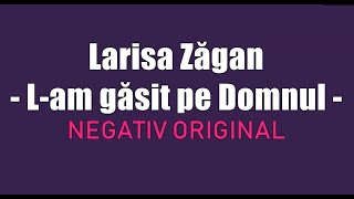 L-am gasit pe Domnul - NEGATIV ORIGINAL- LARISA ZAGAN