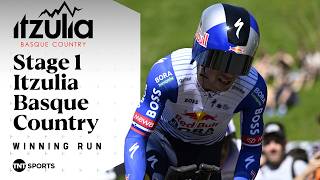 REMARKABLE TIME! ⏱️ | Mens Stage 1 2026 Itzulia Basque Country Winning Run | TNT Sports Cycling