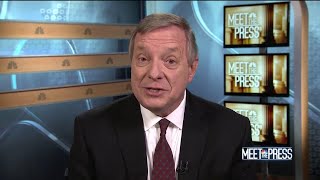 Full Durbin: Republicans 'can't win' on issues, 'so they get personal' | Meet The Press | NBC News