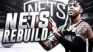 TRADING FOR A 90 OVERALL? NETS REBUILD! NBA 2K18