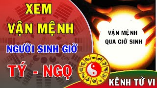 Xem vận mệnh cho những người sinh giờ Tý Ngọ