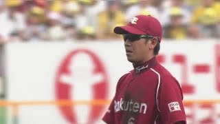 【6回裏】神業!! イーグルス・藤田 横っ跳びからのグラブトス