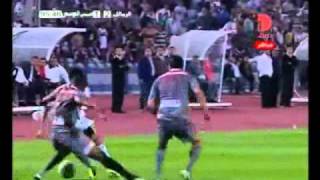 مباراة الزمالك و الأفريقي و نزول الجماهير(كامل)