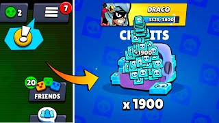 Unlocking New Brawler : DRACO 😍 FREE 1900 Credits ✓ Brawl Stars