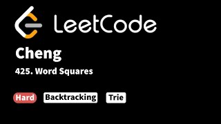 LeetCode 425. Word Squares