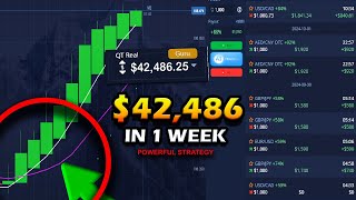 $42K IN 1 WEEK USING THIS POWERFUL STRATEGY | BINARY OPTION STRATEGY |POCKET OPTION WINNING STRATEGY