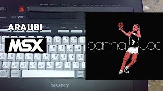Barna Basket (Barnajocs, 1989) MSX [345] Walkthrough Comentado