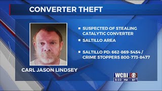 Saltillo Police searching for man suspected of stealing catalytic converters