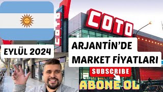 Arjantin’de Market Fiyatları Eylül 2024 #buenosaires #argentina #gidelimburalardan