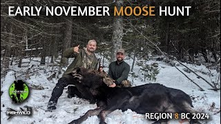 Off-Grid November SPIKE FORK Mountain Moose Hunt | British Columbia!!