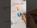 Wait For Legend Calligraphy Fun Fun with Alphabet Shorts Idea 💡#youtube  #shorts