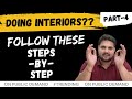 [PART 4] HOW to Renovate your House Step By Step? | How to do Step by Step Interiors & Constructions