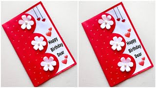 White Paper Birthday Gift Ideas/ Birthday Card DIY/ Handmade Birthday Card Ideas/ Easy Birthday Gift