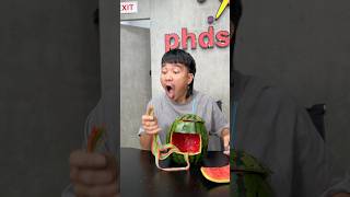 Ảo Thuật Dưa Hấu Kẹo Cầu Vồng - Watermelon Magic Box! #shorts by PHD Shorts