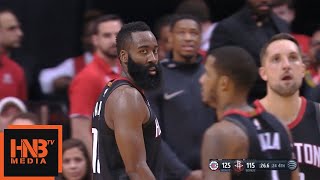 James Harden Ejected From The Game / Rockets vs LA Clippers