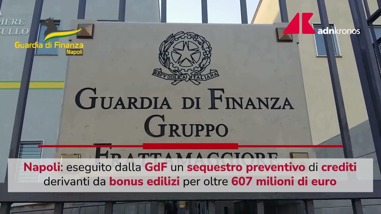 Napoli, Truffa Dei Bonus Edilizi: Maxi Sequestro Da 607 Milioni Di Euro ...