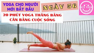 Yoga Cho Người Mới Bắt Đầu | Ngày 56 | Hye Yoga