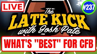 Late Kick Live Ep 237: CFB Playoff Reaction | New Miami Staff | LSU Mood Tracker | Q&A