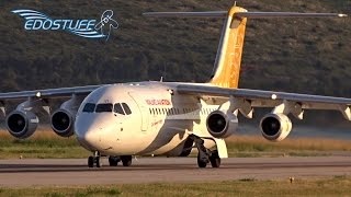 Malmo Aviation - British Aerospace Avro 146-RJ100 SE-DST - Takeoff from Split Airport LDSP/SPU