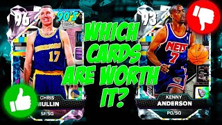 WHICH NEW THE GREATEST ERA: 90'S CARDS ARE WORTH PICKING UP IN NBA 2K25 MyTEAM??