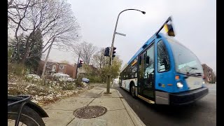 Decarie Service Road Morning Traffic (2X)