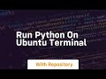 run python on ubuntu terminal