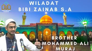 [LIVE] Wiladat of Bibi Zainab (S.A.) | Br. Mohammed Ali Muraj | HIC | 29/11/2022