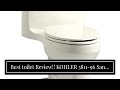 Quality john Review!! KOHLER 3811-96 Santa Rosa Comfort Height Elongated 1.6 GPF Toilet with Aq...