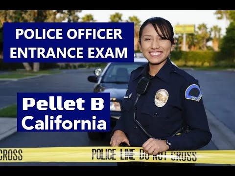 Pellet B Test 2024 Law Enforcement Entrance Exam California POST CHP ...