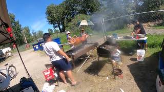 Weekend camping lion capground okotoks calcgary Alberta Canada