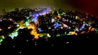 20131008第二次測試空拍新竹夜景