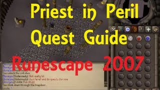 Priest In Peril Quest Guide/Walkthrough Runescape 2007