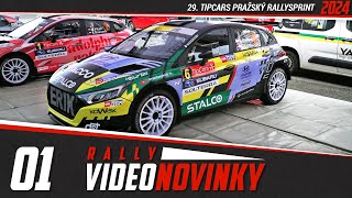 29. TipCars Pražský Rallysprint 2024 - 🎥⁣ VIDEONOVINKY 01 - rozhovory před startem