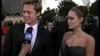 Angelina Jolie & Brad Pitt interviewed