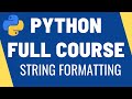 Learn Python - String Formatting
