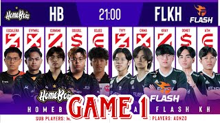 ហ្គេមទី 1: Flash KH Vs Homebois | ESL Challenge Season រដូវកាលទី 6 ថ្ងៃទី 4