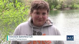 4-year-old catches big fish at annual fishing derby