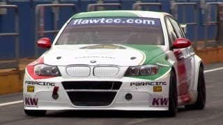 Stefano D'Aste BMW 320 TC WTCC 2013 - Start Up \u0026 Fly Bys Sound