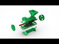 ostad no. 2 rice huller with polisher 3d view