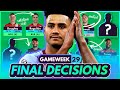 FINAL FPL DECISIONS FOR GW29! Watkins Injury & Free Hit Draft! ⚠️🚨 | Fantasy Premier League 2023-24