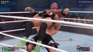 Brock Lesnar vs Batista WWE 2K23 Gameplay - Full HD