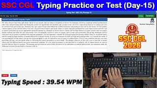Ssc Chsl Typing Test 60wpm Speed Cgl Chsl Ssc Sscchsl Shorts Trending ...